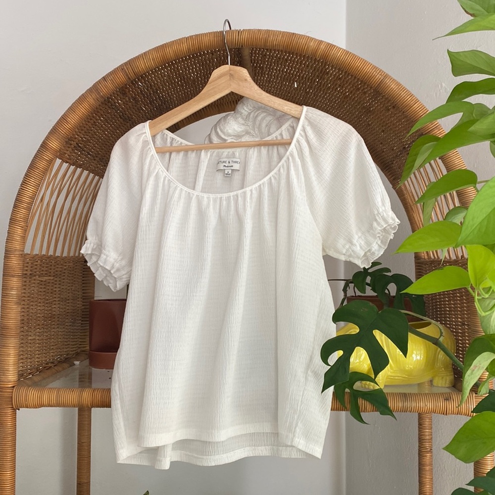 Madewell Ruffle Tee